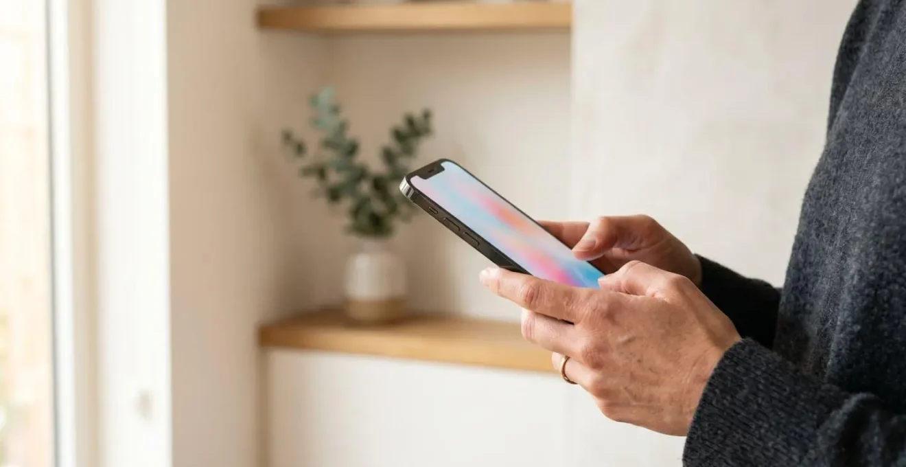 Gestion moderne de l'assurance via smartphone avec interface sécurisée