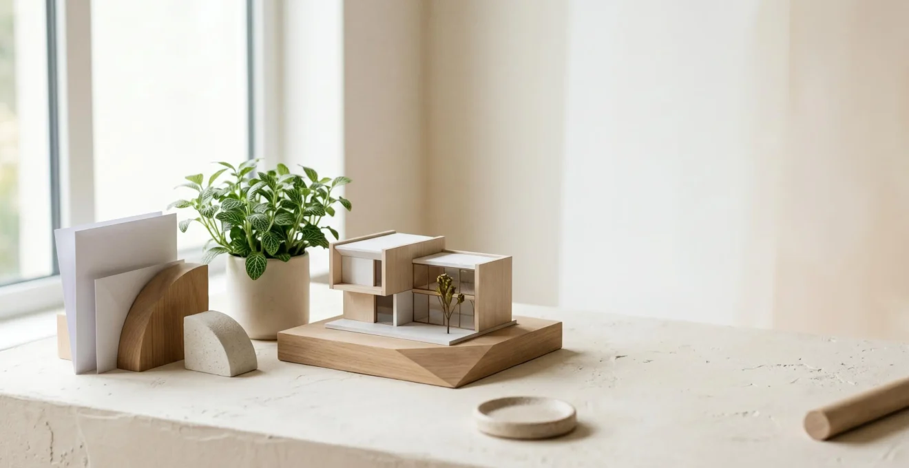 Scène éditoriale représentant le concept d'économies financières grâce à l'optimisation d'un crédit immobilier